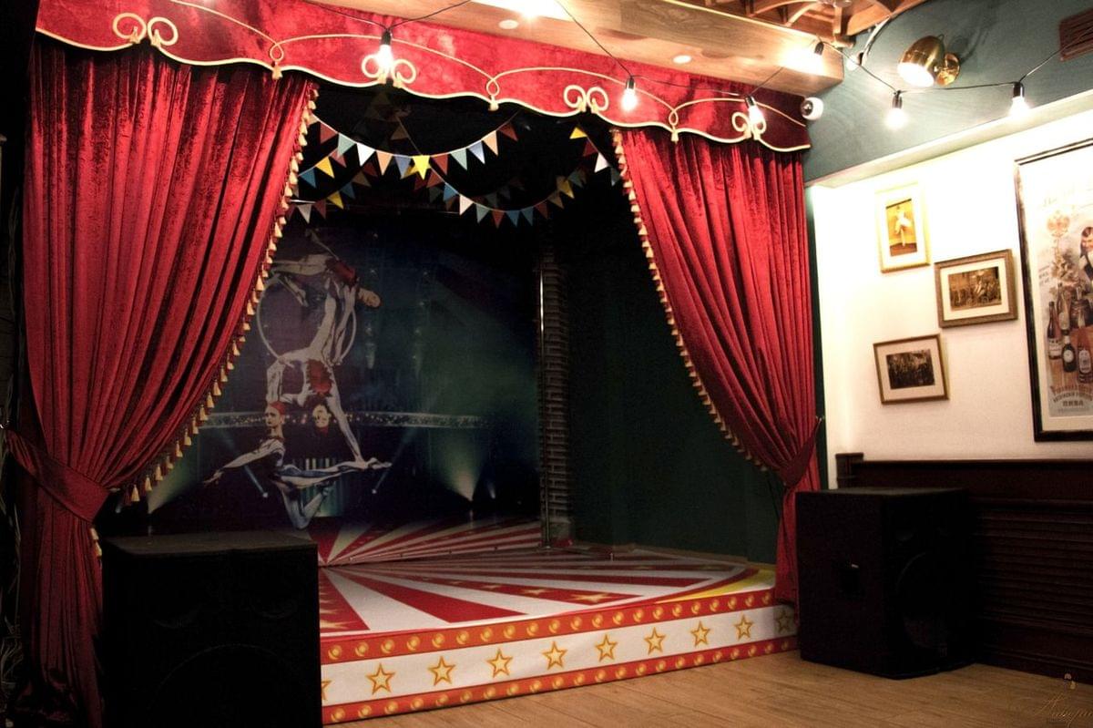 Оформление ресторана в стиле цирка 